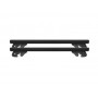Напречни греди за Nissan Almera Tino 2000-2006 с надлъжни релси - Menabo Fender Black