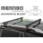 Черни напречни греди за Toyota Prado 2002-2009 със стандартни надлъжни релси - Menabo Jackson XL Black