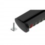 Алуминиеви греди Nordrive Silenzio Black ΧL 140см, без монтажен кит