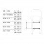 Автобокс Nordrive 330 Embossed Grey, Max 75кг, 1350x780x370мм Автобокс Nordrive 330 Embossed Grey, Max 75кг, 1350x780x370мм