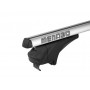Напречни греди за BMW X4 (G02) 2018-2025 с надлъжни релси - Menabo Ariem XL Silver