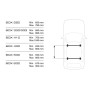 Автобокс Nordrive 630D Shiny Silver с двустранно отваряне, Max 75кг, 2010х900х480мм
