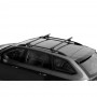Алуминиеви греди Nordrive Helio Black Rail L и монтажен кит Evos RA за стандартни релси