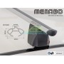 Напречни греди Menabo за Mitsubishi ASX от 2010г с фабрични резби - Delta Silver Напречни греди Menabo за Mitsubishi ASX от 2010г с фабрични резби - Delta Silver