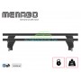 Черни напречни греди за Skoda Rapid (NH1) Spaceback 5D от 2013г - Menabo Delta Black