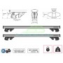 Напречни греди Menabo за Mazda Premacy 2005-2008 със стандартни надлъжни релси - Jackson Silver Напречни греди Menabo за Mazda Premacy 2005-2008 със стандартни надлъжни релси - Jackson Silver