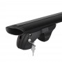Напречни греди за Volkswagen CrossPolo хечбек 2009-2017 с надлъжни релси - Menabo Fender Black