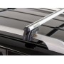Алуминиеви греди и захвати Menabo Sherman XL Silver за автомобили със стандартни надлъжни релси