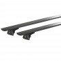 Алуминиеви греди Nordrive Silenzio Black In-Rail Μ и монтажен кит Evos IA за интегрирани релси