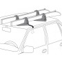Магнитен багажник за ски Menabo Igloo (до 2 чифта ски)
