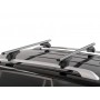 Напречни греди за Volkswagen Atlas от 2019г с надлъжни релси - Menabo Ariem XL Silver
