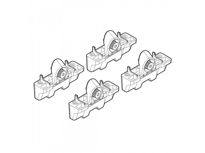 Монтажен кит Nordrive N21015 за Honda CR-V II с fixpoint 04/2002-12/2006