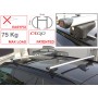Напречни греди за Сузуки Витара 4 с вградени покривни релси - Clop 127