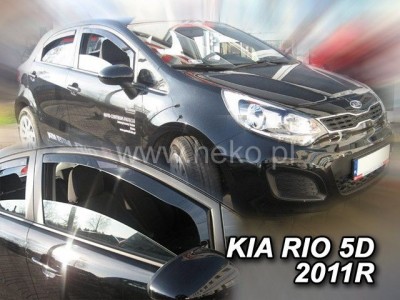 Ветробрани Heko за Kia Rio, 4/5 врати 2011-2017 за предни врати