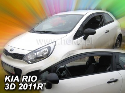 Ветробрани Heko за Kia Rio, 3 врати 2012-2017 за предни врати