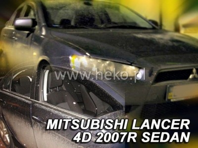 Ветробрани Heko за Mitsubishi Lancer, 4/5 врати 2007-2016 за предни врати