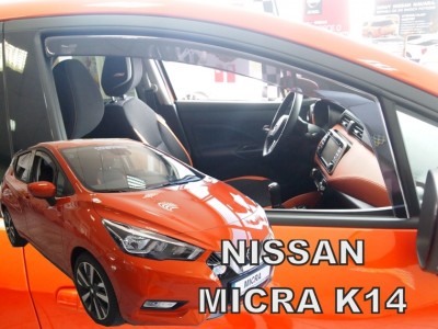 Ветробрани Heko за Nissan Micra K14, 5 врати от 2017 за предни врати