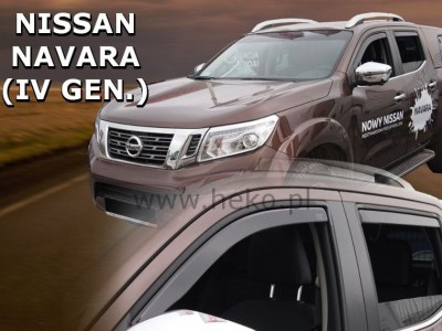 Ветробрани Heko за Nissan Navara D23 от 2014 за предни врати