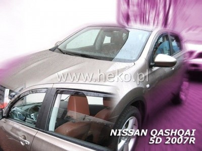 Ветробрани Heko за Nissan Qashqai J10 / +2 2007-2014 за предни врати Ветробрани Heko за Nissan Qashqai J10 / +2 2007-2014 за предни врати