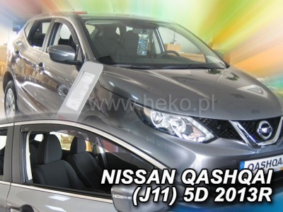 Ветробрани Heko за Nissan Qashqai J11, 5 врати от 2013 за предни врати Ветробрани Heko за Nissan Qashqai J11, 5 врати от 2013 за предни врати