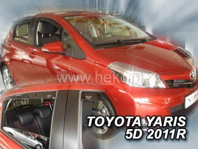 Ветробрани Heko за Toyota Yaris III XP130, 5 врати 2011-2020 за предни врати